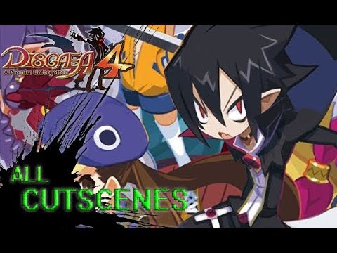 Disgaea 4: A Promise Unforgotten - All Cutscenes/ Full Story | 1080p HD - True Ending