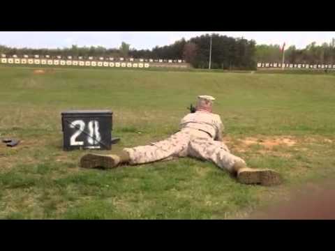 Rapid fire at Quantico MCB. 4th CEB