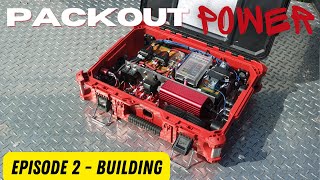 More Fun with DIY Milwaukee PACKOUT Portable Power Inverter Project / Packout Power Ep. 2 - Building