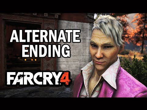 Far Cry 4 ENDING - Alternate Quick Ending at Start of Game (PS4 Gameplay)
