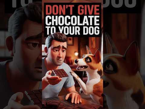 Don't Give Chocolates To Your Dog #animals #youtubeshorts
