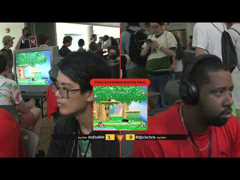 Tipped Off 14 Melee Pools - Fly KoDoRiN (Marth) vs. Bl@ckchris (Fox)