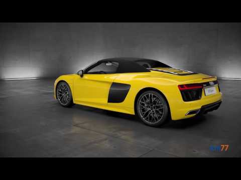 Audi R8 Spyder 2017 – Chasis, tren motriz y faros láser | km77.com