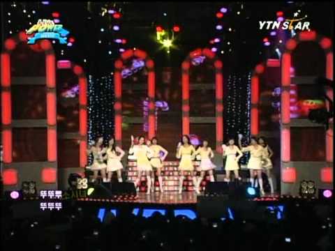 SNSD 080301 Kissing you @ YTNSTAR Live Power Music