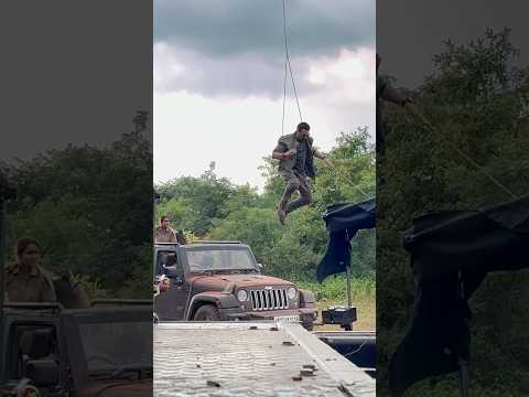 Jaat 😮🎬 #stunt #sunnydeol #bts #bollywood #shorts #behindthescene