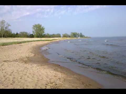 Beach at lake Michigan