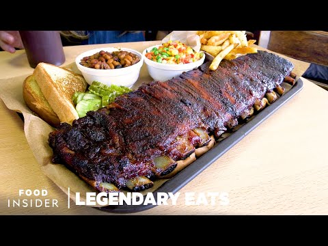 The Best Ribs In Kansas Are Cooked And Served In A Gas Station | Legendary Eats
