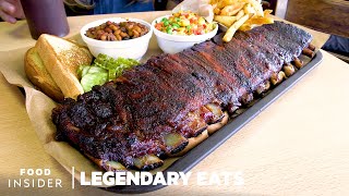 The Best Ribs In Kansas Are Cooked And Served In A Gas Station | Legendary Eats