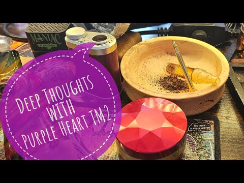 Purple Heart Tiny Might 2 - I love it despite the dick-shaped stem!