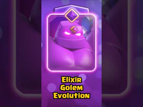 ????????Elixir Golem Evolution #clashroyale
