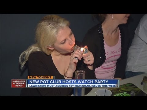 New pot club hosts Super Bowl watch party