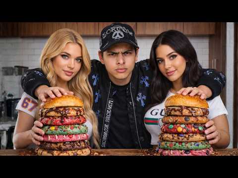 TRABAJANDO en CRUMBL COOKIES con 2 MUJERES 😍 | LONCHE
