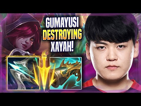 GUMAYUSI DESTROYING WITH XAYAH! - T1 Gumayusi Plays Xayah ADC vs Kai'sa! | Season 2022