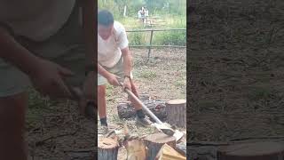 Download lagu Breaking Wood With Strength Shaping Power Through Hard Work mp3