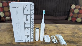 SEIGA Sonic Electric Toothbrush for Adults Review