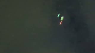 ジンエア〜738ひこうき〜真上近く〜通過〜セントレア行き〜