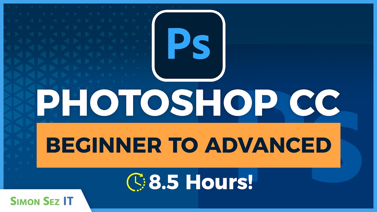 Adobe Photoshop CC Beginner to Advanced Tutorial