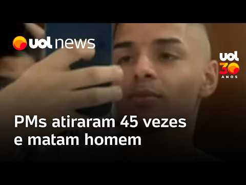 PMs atiraram 45 vezes e mataram homem que estaria ameaçando suicídio em SP