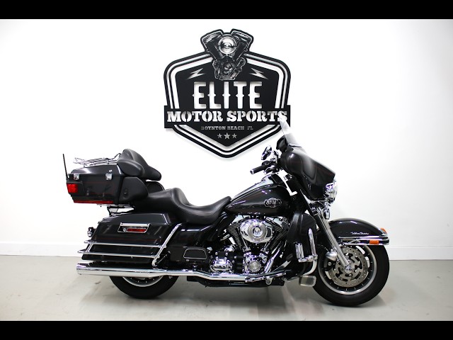 Buy Used 2008 HARLEY DAVIDSON ULTRA CLASSIC FLHTCU CRUISER 2CYL. - - Elite Motor Sports located in Boynton Beach, Florida