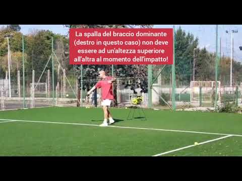 #lezionitennisgab Lezioni di tennis Gab - pillole - dritto e rovescio ad una mano.