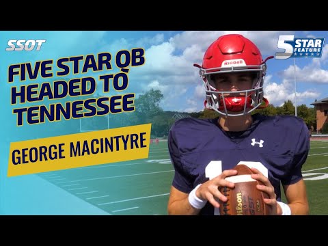 Meet George McIntyre: 2025's Top QB Prospect & His Journey | Sports Stars of Tomorrow