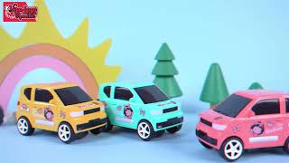 Vardem Kutulu Işıklı Müzikli Çarp Dön Üstü Açık Renkli Araba