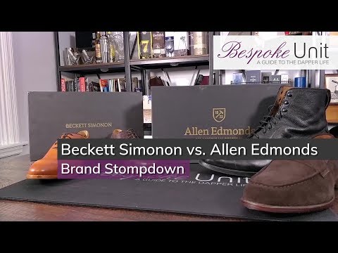 Allen Edmonds Vs. Beckett Simonon: Shoe Brand Stompdown & Which One You Should Buy