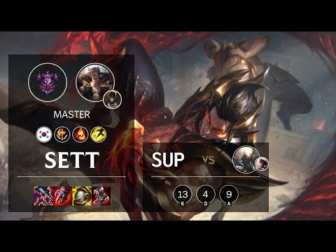 Sett Support vs Pantheon - KR Master Patch 11.23