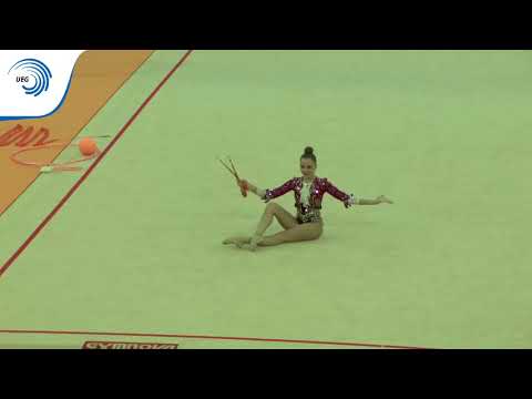 Arina Averina (RUS) - 2018 Rhythmic European Champion, all-around