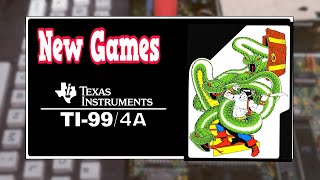 New Games for your TI 994A Part 9