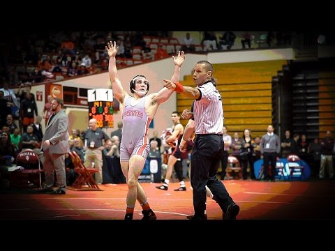 Nathan Tomasello vs Cory Clark , 3rd Period 2017 Big 10 Championship