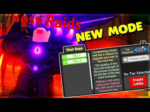 BEATING THE *NEW* RAID BOSS MODE! (ROBLOX DUNGEON QUEST)
