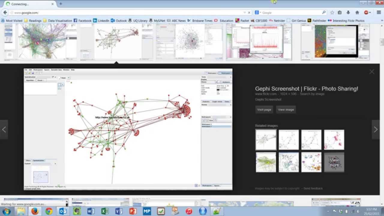 Social Network Analysis - using Social Network Visualiser