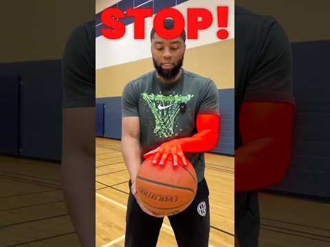STOP Putting Your Hand HERE When Shooting the Basketball ❌