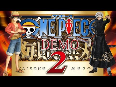 One Piece: Pirate Warriors 2/Kaizoku Musou 2 - Full Demo Gameplay [Luffy/Law]!