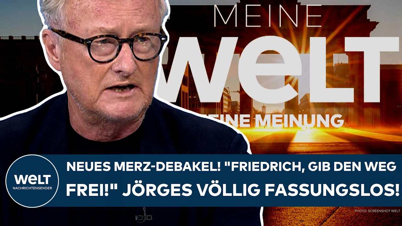 WAHL-DESASTER: Neues Merz-Debakel! "Friedrich, gib den Weg frei!" Jörges völlig fassungslos!