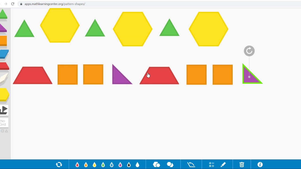 Math Learning Center Patterns ~ May 21