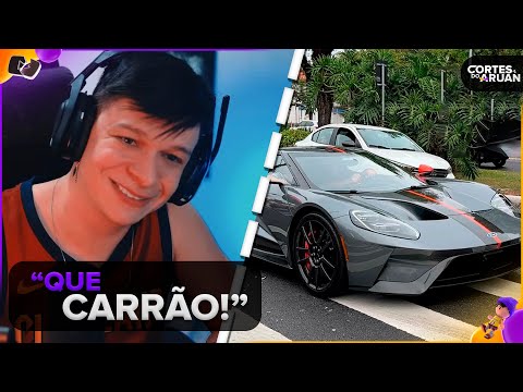 ARUAN REAGE: ÚNICO FORD GT CARBON SERIES DO BRASIL 🇧🇷 (DUB BRASIL) - Cortes do Aruan