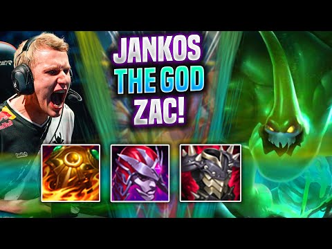 JANKOS IS A GOD WITH ZAC! - G2 Caps Plays Zac Jungle vs Nocturne! | Season 2022