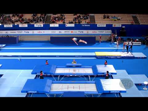 ROZHKO Dmytro (UKR) M - 2019 Trampoline Worlds, Tokyo (JPN) - Qualification Trampoline R1