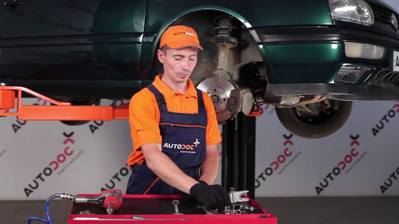 Cómo cambiar: rótula de dirección - VW Golf 3 | Guía de sustitución