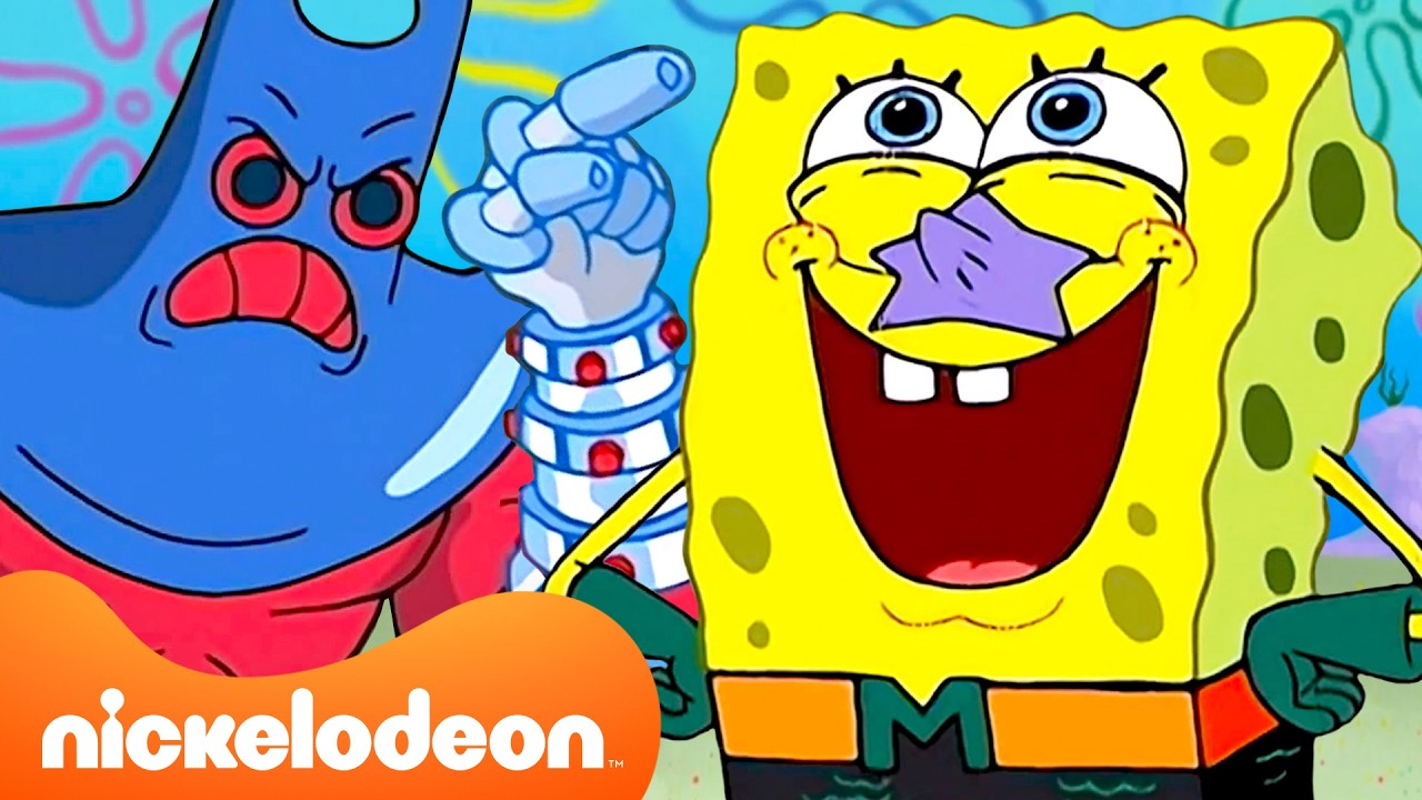 أكثر لحظات سبونج بوب بطولية على الإطلاق! | 90 دقيقة | سبونج بوب | Nickelodeon Arabia
