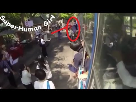 Super Human Girl with unbelievable power - superpowers caught on camera