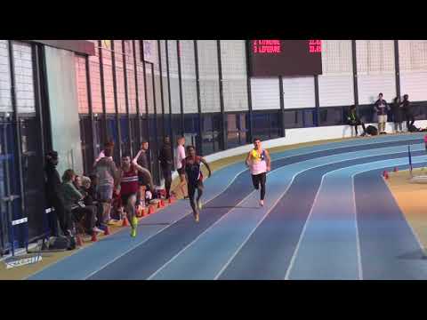 200m – Finale 10 – SEM – Championnat Regionaux 21/01/2018 – Eaubonne