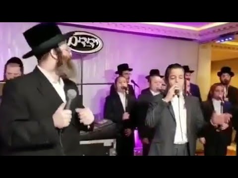 Dudi Linker With R' Shloime Taussig & Yedidim Choir At A Wedding