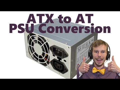 Going retro! | Converting an ATX supply to an AT supply
