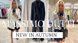 MASSIMO DUTTI NEW AUTUMN COLLECTION | COME SHOPPING WITH ME TO MASSIMO DUTTI