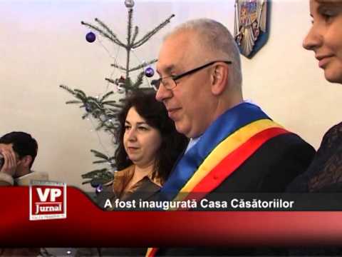 A fost inaugurată Casa Căsătoriilor