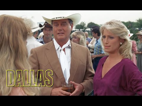 DALLAS | J.R. Gets Angry After Jamie Pushes Marilee In The Southfork Pool