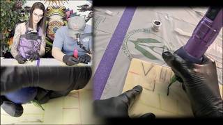 Tattoo Apprentice Lesson 2: How to Tattoo Straight Lines